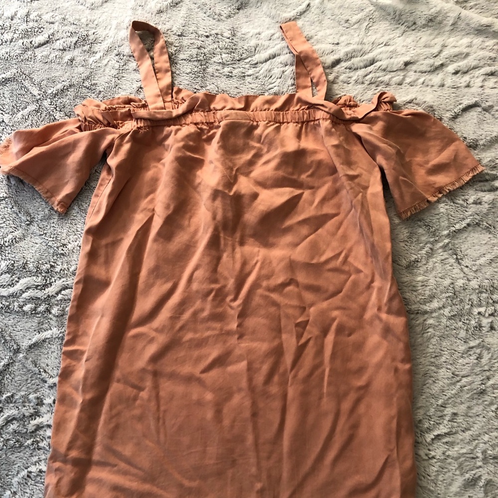 Peach dress from Vero Moda